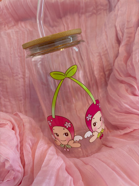 Cherry Sonny Baby Glass Cup