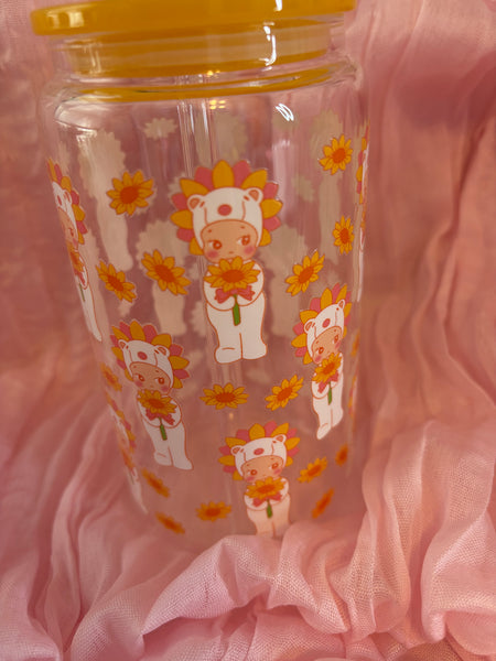 Sonny Baby Flower Glass Cup