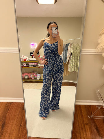 Floral Jumpsuit