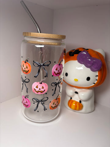 Pumpkin Bow Cup