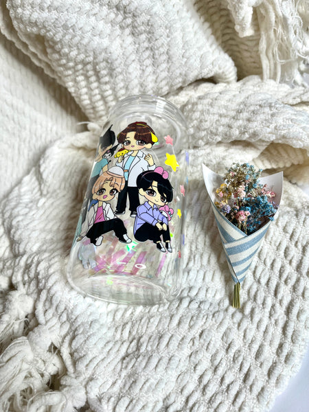 Bangtan HK Glass Cup