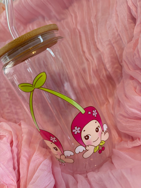 Cherry Sonny Baby Glass Cup