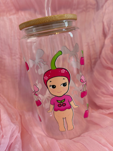 Cherry Sonny Baby Glass Cup