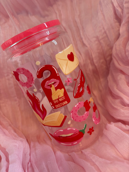 Spicy Book Variety Glass Cup