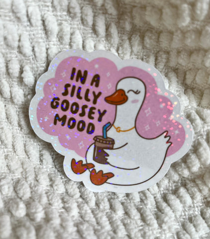 Silly Goosey Mood Sticker