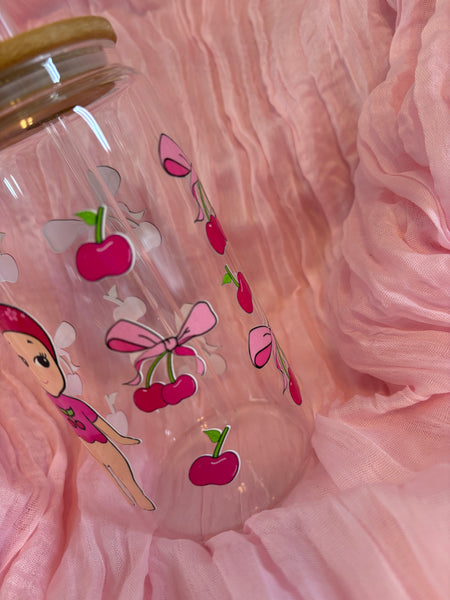 Cherry Sonny Baby Glass Cup
