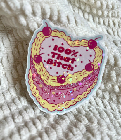 100% that B Sticker