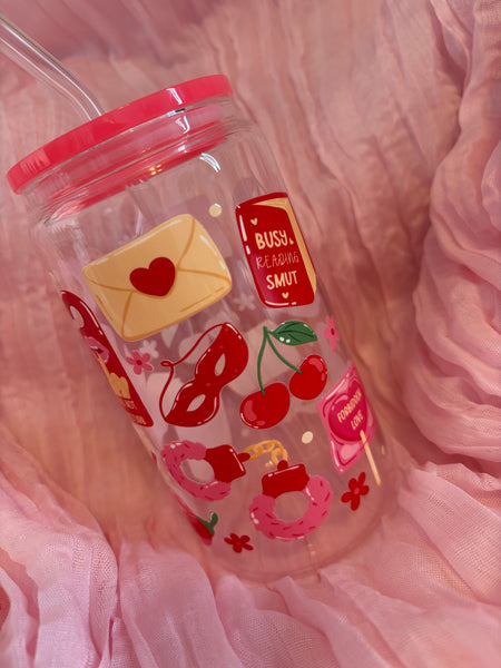 Spicy Book Variety Glass Cup
