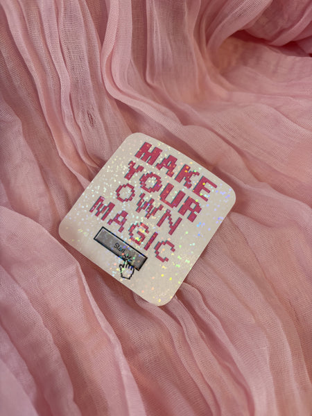 Make own magic Sticker