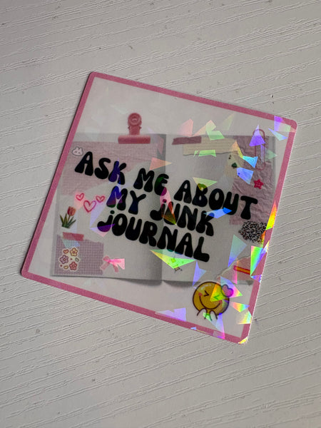 Ask me about my JJ Sticker