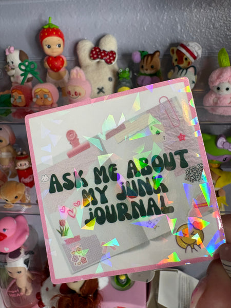 Ask me about my JJ Sticker